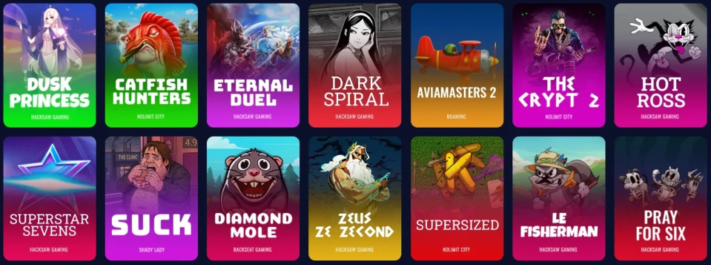 Vorschau der Affiliate-Landingpage von Razed Casino