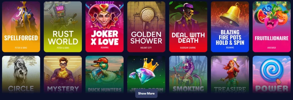 Vorschau der Affiliate-Landingpage von Razed Casino
